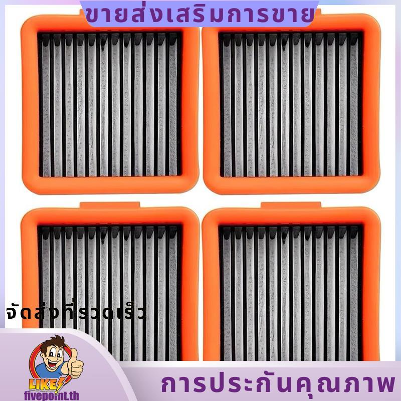 อะไหล่ทดแทน 4 ชิ้นเครื่องดูดฝุ่นกรอง Fit สําหรับ D100 D100 Pro D5 D5pro D100 Plus A60 V8 รุ่น fivepo