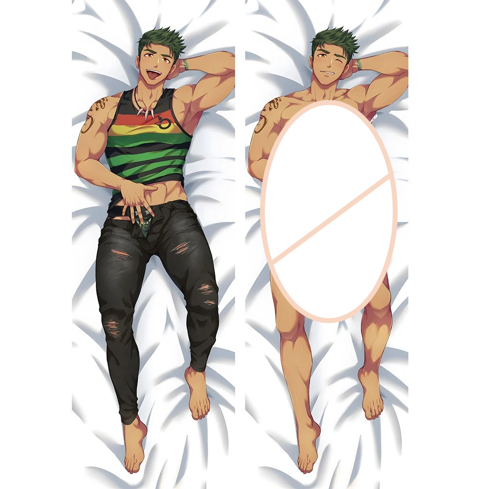 Anime Camp Buddy Aiden Flynn ปลอกหมอน Dakimakura กอด Otaku King Headboard ปลอกหมอนอิงหมอนนอน 50x150