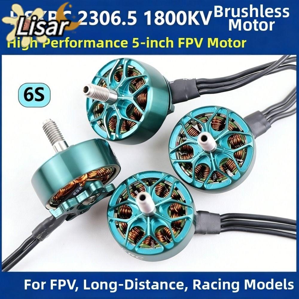 ครอสโอเวอร์ LISAR|ชิ้นส่วนโดรน MotorRacing แบบไม่มีแปรง สีฟ้า 2306.5 1800KV Flying Racing Motor, HSK