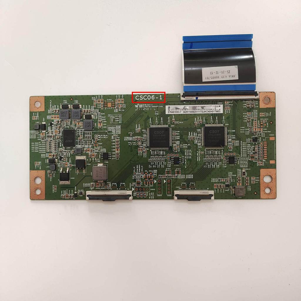 Original TCL 65V6E Huawei HD65KANS Logic Board CSC06-1 บาร์โค้ดสีขาว ST6451D03-7
