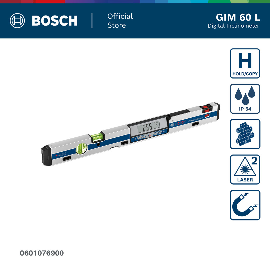 บ๊อช GIM 60 เครื่องวัดระดับน้ำดิจิตอล