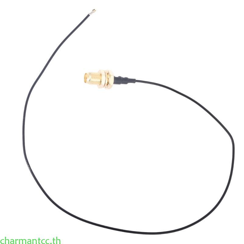 Charmantcc ถึง RPSMA เสาอากาศสายเคเบิลสําหรับ M 2 การ์ด WiFi 9260NGW 8260NGW 8265NGW