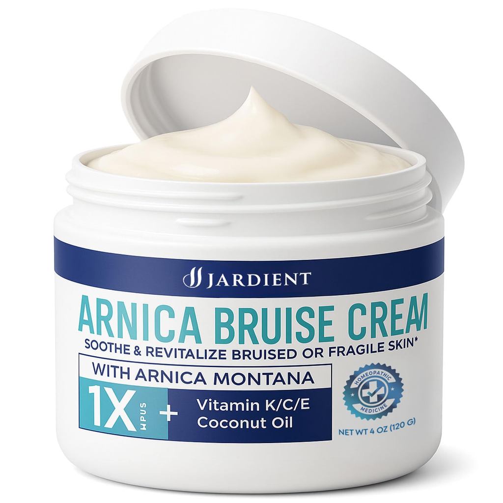 Arnica Bruise Cream Extra-Strength: Fast-Acting สําหรับ Bruising &บวมบนผิวบาง - สูตรขั้นสูงพร้อม Arn