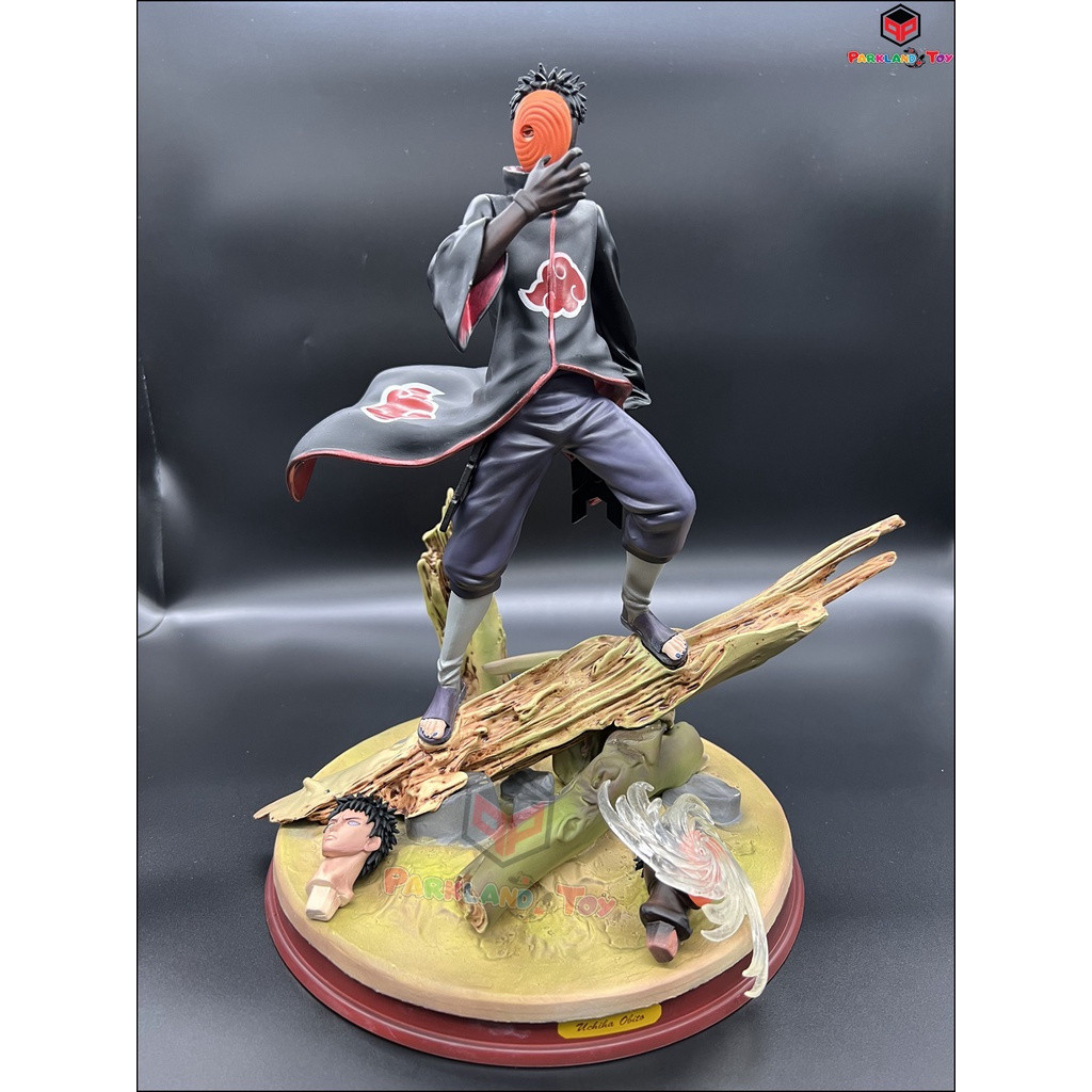 ( 📌 PRE-ORDER)โมเดล อุจิวะ โอบิโตะ สูง 28เซ็น สินค้าถ่ายจากสินค้าจริง เปลี่ยนได้ สามหน้า Model Obito