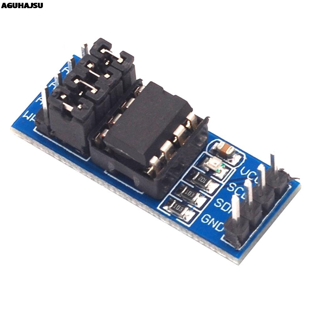 ใหม่ AT24C256 24C256 I2C อินเทอร์เฟซ EEPROM โมดูลหน่วยความจําสําหรับ arduino