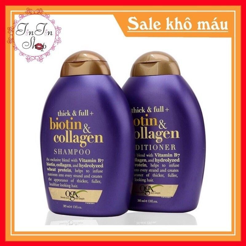 New Product#Purchasing on behalf of others OGX American Biotin Collagen Strengthening Frizz Repair O