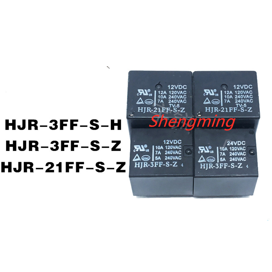 10 HJR-21FF 3FF-SHSZ-5VDC 12VDC 24V รีเลย์
