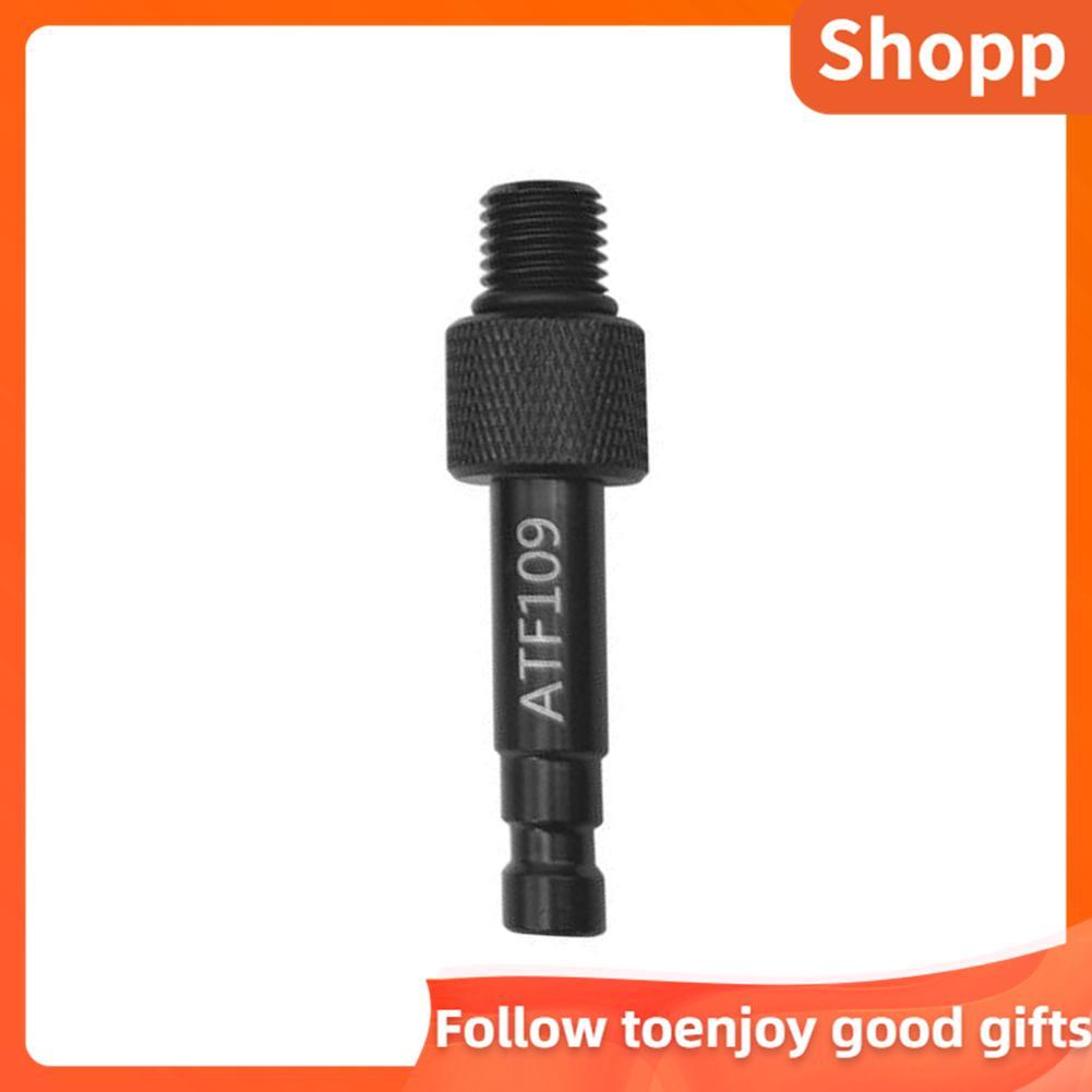 Shopp Shopp SIXRUN ชิ้นส่วนรถยนต์อะแดปเตอร์น้ำมันเกียร์อะลูมินัมอัลลอยเติมน้ำมันสำหรับเกียร์อัตโนมัต