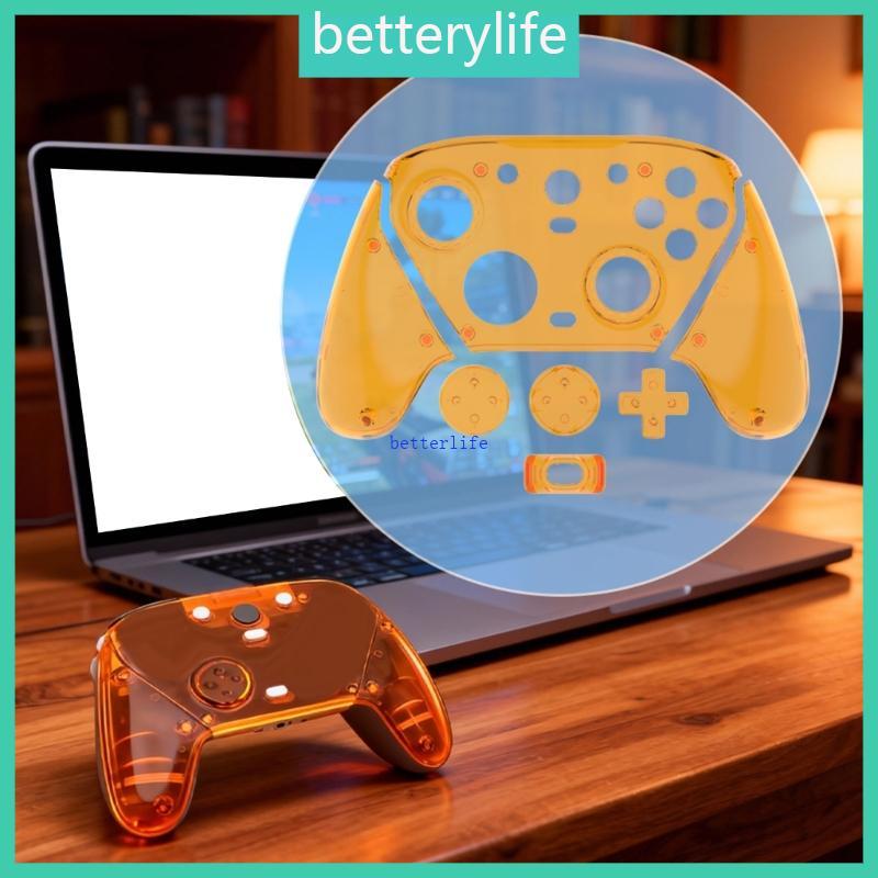 BTF Gamepad แม่เหล็กด้านหน้า Faceplate Shell สําหรับ G7 Controller ฝาครอบโปร่งใสอุปกรณ์เสริมสําหรับเ