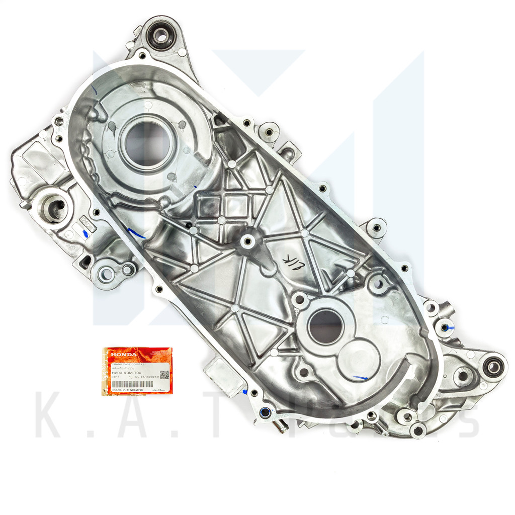 แคร้งเครื่องด้านซ้าย,เรือนเครื่องยนต์ด้านซ้าย Giorno แท้ศูนย์ (11200-K3M-T00)