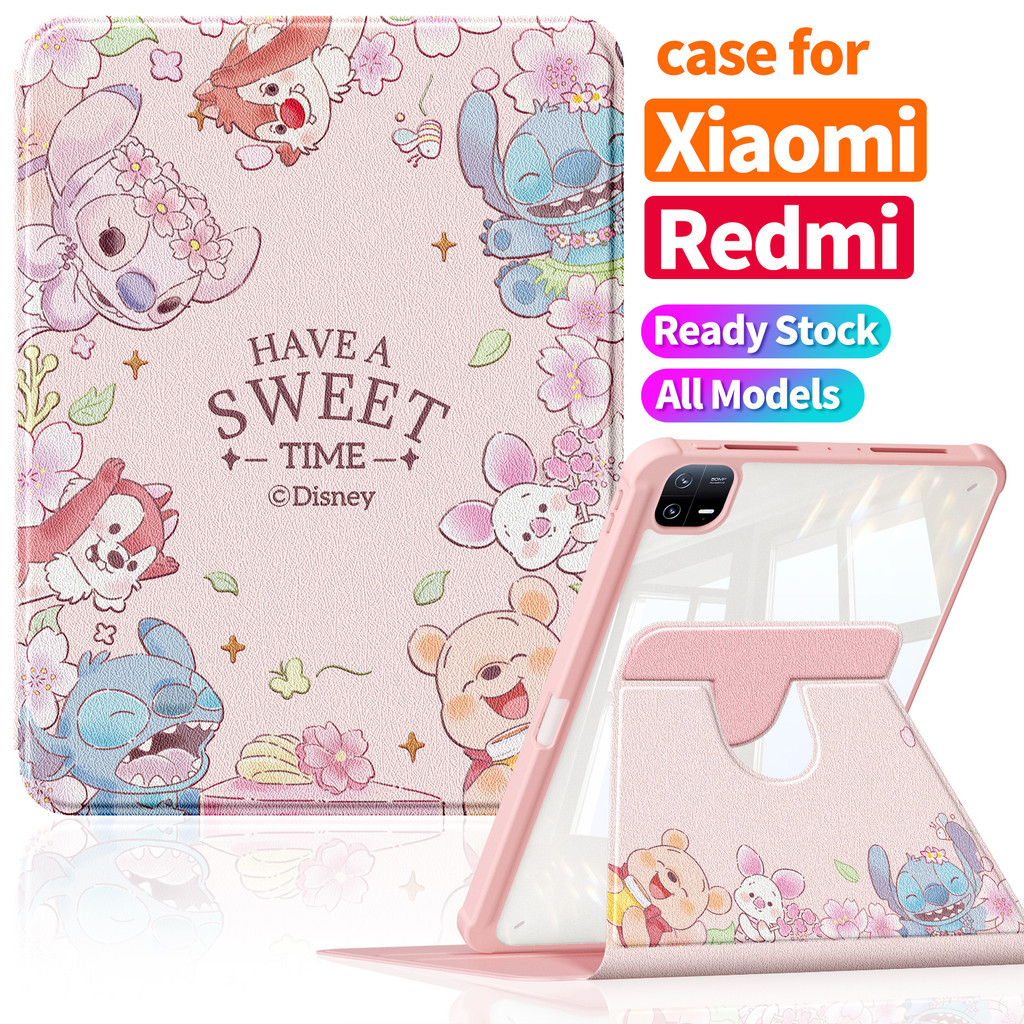 เหมาะสําหรับ Redmi Pad SE 8.7 "เคสป้องกัน 丨 Redmi K Pad 8.8" Creative DIY + แผงด้านหลังอะคริลิคใส 丨 น้ําหนักเบากันกระแทก 丨 Redmi SE 2025 Xiaomi Pad 7 8 Pro Matte Feel 360°ก1522 สวนดรีม