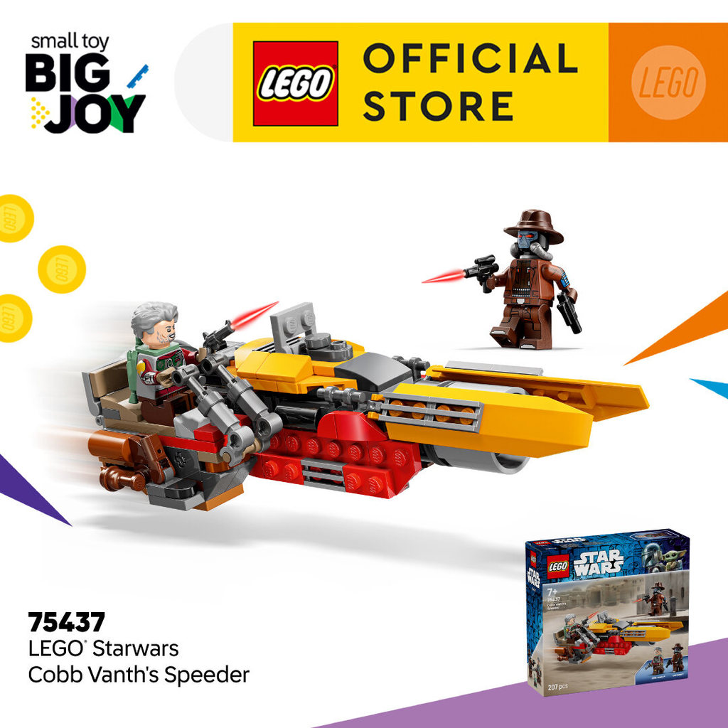 LEGO Star Wars 75437 Cobb Vanth's Speeder (207pcs.), Building Blocks, Kids Toy
