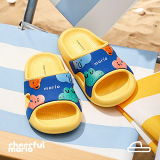 รองเท้าแตะสำหรับครอบครัว พิมพ์ลายสัตว์ ขนาด 17-25 ซม. มีฟังก…