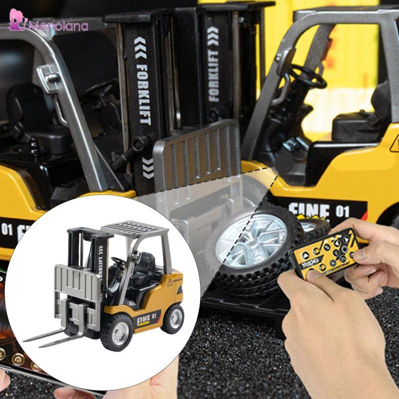 [Menolana] RC รถยกของเล่นรถวิศวกรรม 1:64 สมจริง RC Crane สําหรับผู้ใหญ่เด็กและ