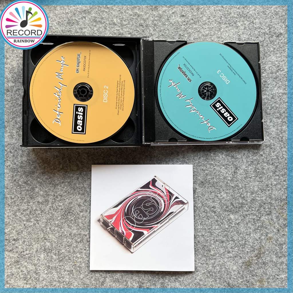 Oasis Definitely Maybe Original 3CD Brand New Album [Sealed] POP - รูปที่ 3