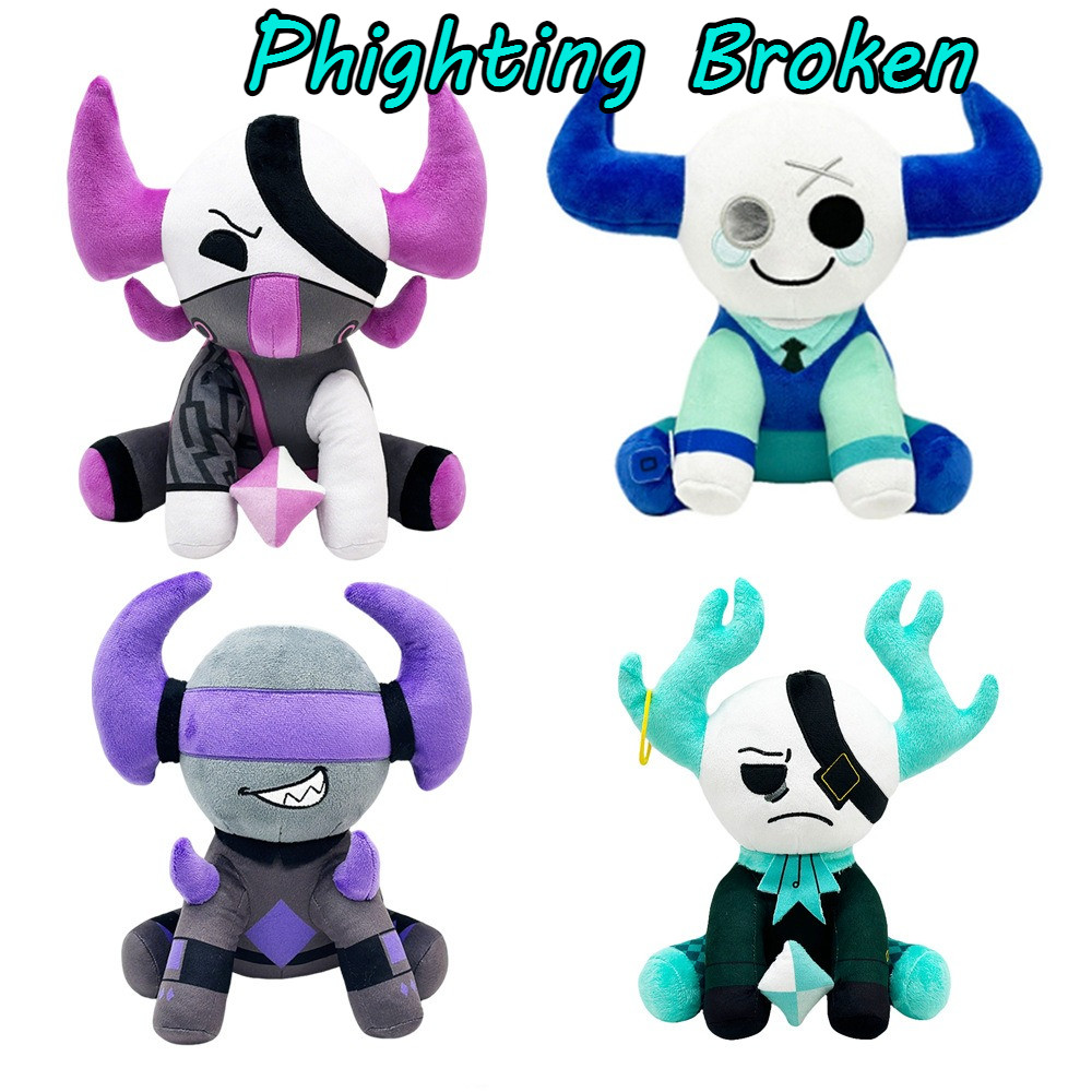 Roblox Phighting Broken Plushie,PHIGHTING Medkit Banhammer ตุ๊กตานุ่มตุ๊กตาของเล่นสําหรับแฟนชายหญิงเด็กของขวัญวันเกิด