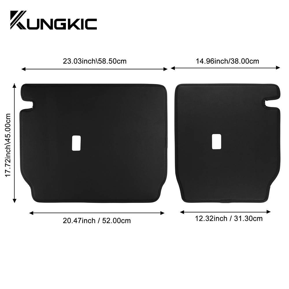 สําหรับ MINI J01 2024 2025 cooper E cooper SE ที่นั่งด้านหลัง Kick Pads การปรับเปลี่ยนอุปกรณ์เสริมในรถยนต์ ราคา ถูกที่สุด ดีลบีเคเค แกลเลอรีภาพที่ 9