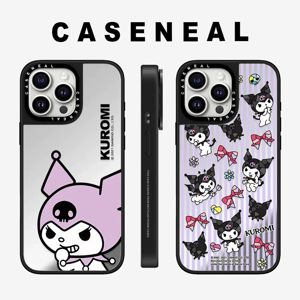 Drop proof CASENEALเคสโทรศัพท์สําหรับiPhone 17ProMax 17pro 17 air 16promax 16 15promax 15 14promax 13 13promax hard Caseน่ารักKuromi 12 12PromaxกรณีiPhone 11กรณีคุณภาพสูง