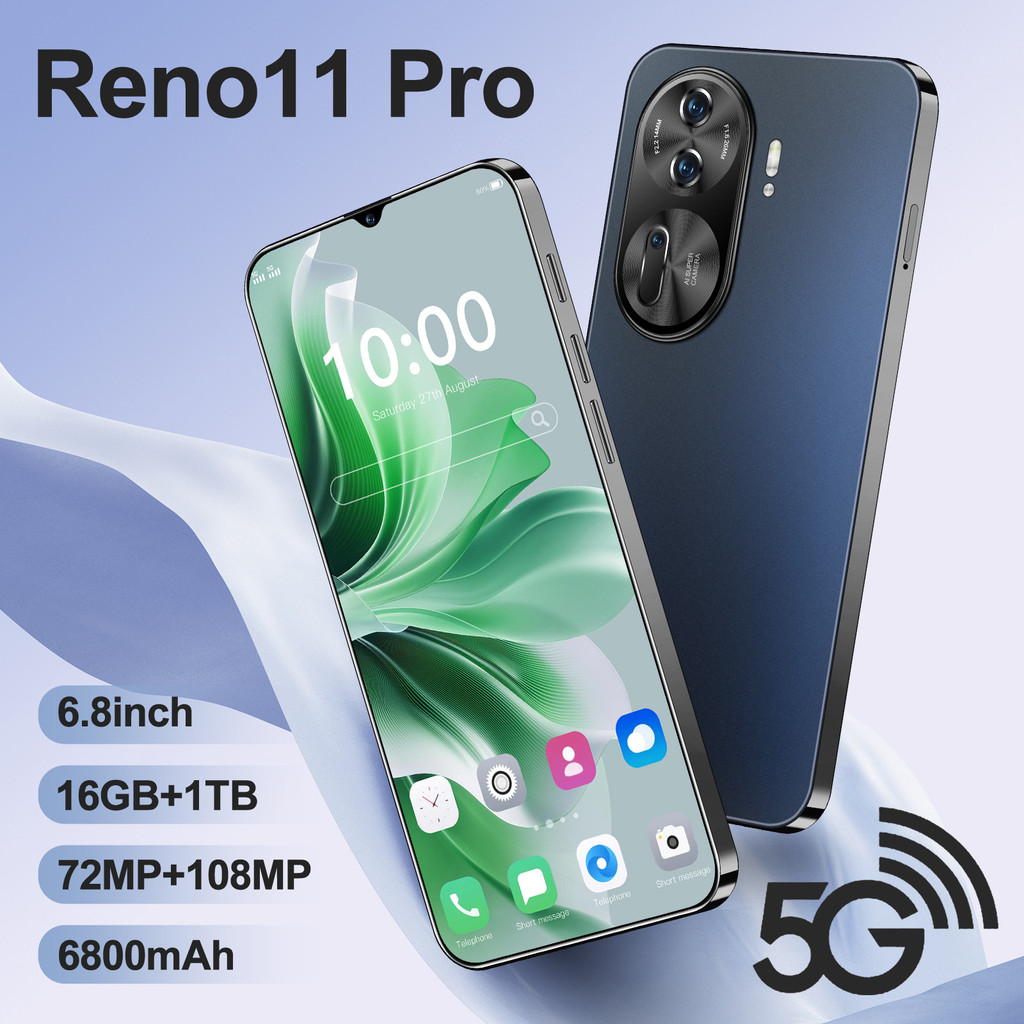 สมาร์ทโฟน Reno11 Pro 5G | ขนาด 9300 8GB+512GB | 6.8" Full HD 1440x3200 | กล้องหลังเซลฟี่ 72MP + 108M