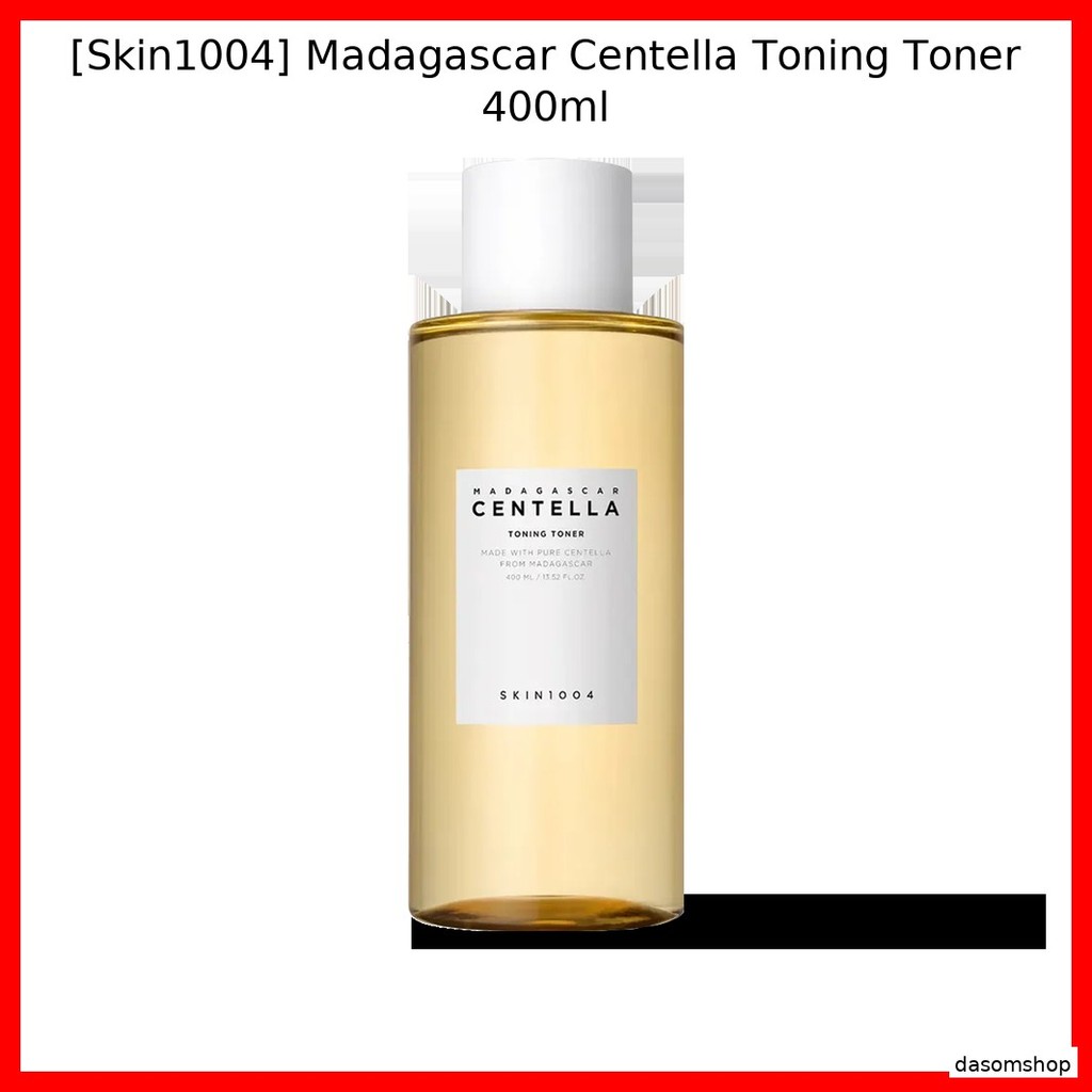 [Skin1004] Madagascar Centella Toning Toner 400ml / Korean Toning Toner / Centella Extract / ของแท้ 