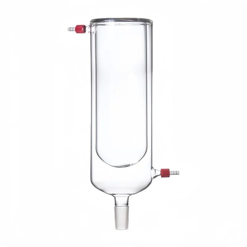 Cold Trap Dry Ice Condenser สําหรับห้องปฏิบัติการเคมี Borosilicate Glassware 24/40 29/42 Dry Ice Con