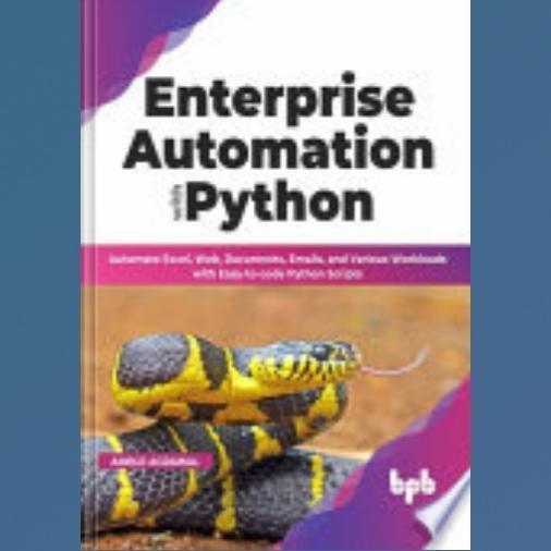 Enterprise Automation พร้อมหนังสือ Python