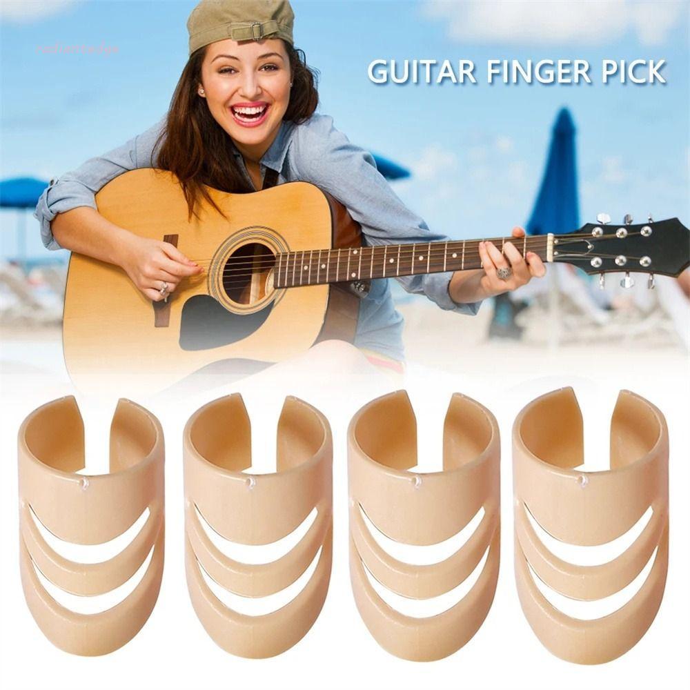 RADIANT ALaka Pik, Finger Covers Medium and Large Finger Picks, Guitar Accessories Stringed Instrume