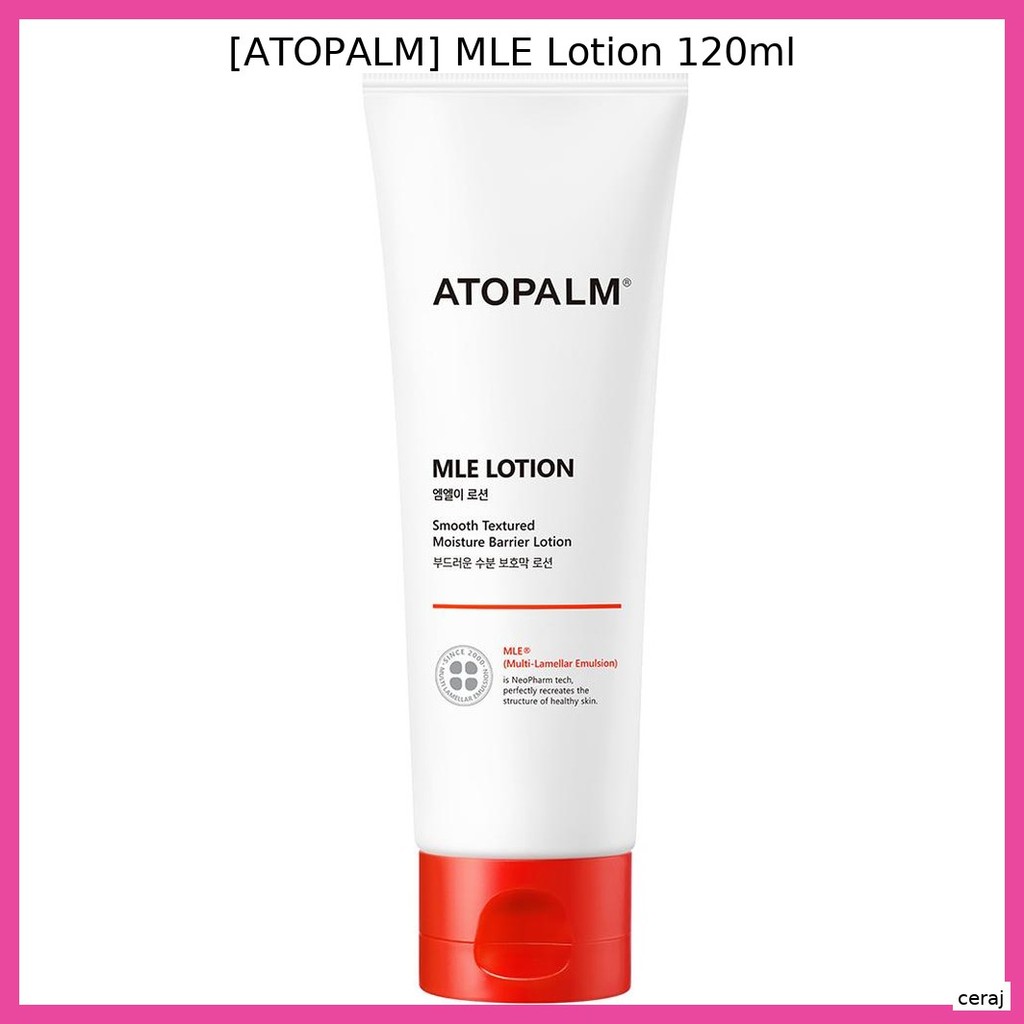 [ATOPALM] MLE Lotion 120ml / Korean MLE Lotion / สูตรบางเบา / ของแท้ 100% by ceraj