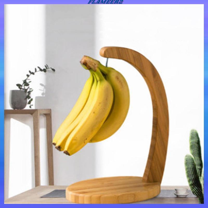 [Flameer2] Banana Holder Modern Banana Hanger Tree Stand Hook for Kitchen Counter, Banana Stand Home