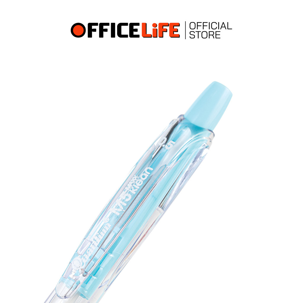 Quantum (ควอนตัม) ปากกาลูกลื่น ปากกา รุ่น M5 Maxx Klean หมึกน้ำเงิน ขนาด 0.5 มม.( แพ็ค 4 ด้าม ) — صورة 3