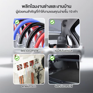 หัวเข็มขัดผูกสายไนลอน สายไนลอนล็อคตัวเอง 50/100 ชิ้น เคเบิลไทร์ แบบปรับได้ สายรัดไนลอน รัดแน่น ไม่หลุดง่าย อเนกประสงค์