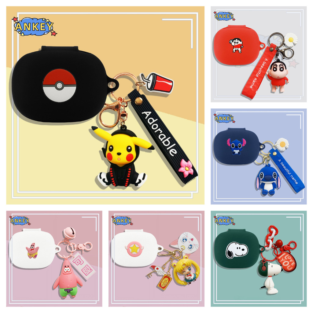 Case for B&O Beoplay EX Protective Silicone Patrick Star Pendant Cartoon Covers B&O Beoplay Eleven B