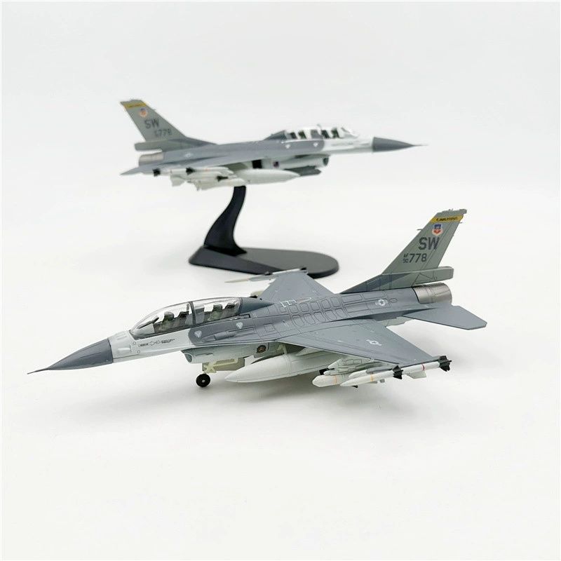 1: 72 United Army Chief F16F Desert Falcon Fighter F16D US Army 19th Squadron จําลองเครื่องบินรุ่น