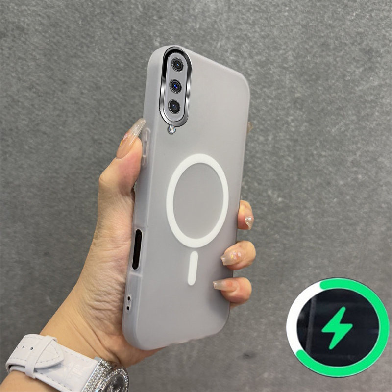 เหมาะสําหรับ Samsung A50 A50S A30S เคสโทรศัพท์ใหม่ jelly Case ไร้สายแม่เหล็ก frosted shell สายรัดข้อมือสร้อยข้อมือ 030 ราคา ถูกที่สุด ดีลบีเคเค แกลเลอรีภาพที่ 8