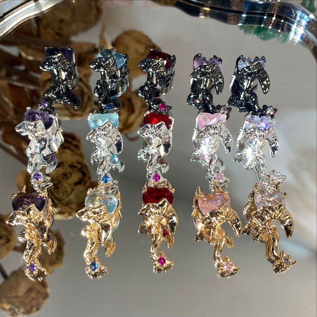 K Beaded 14k Little Devil Through Hole Accessories diy