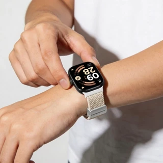 สายนาฬิกากีฬา สายรัดไนลอนที่ถักด้วยแม่เหล็ก ปรับได้ สำหรับ for Xiaomi Redmi Watch 6 5 4 สำหรับ for Mi Band 10 9 8 Pro
