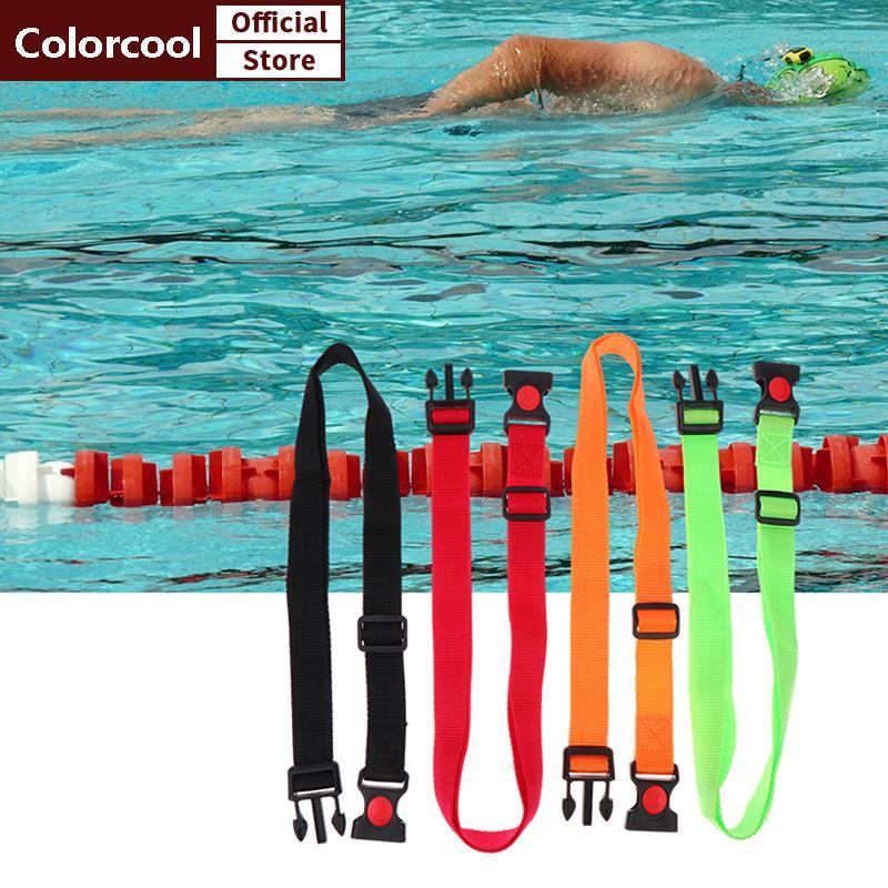 เข็มขัดฝึกว่ายน้ำ Life Buoy กันชนทุ่น Webbing Tethers สำหรับความปลอดภัยขณะว่ายน้ำ