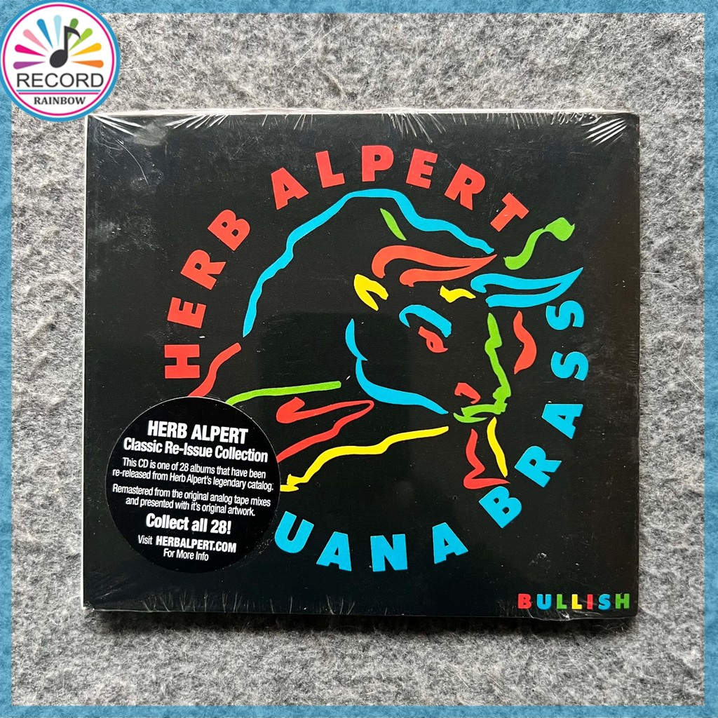 Herb Alpert Tijuana Brass Bullish Original CD Album [Sealed] Brand New 1Z06359