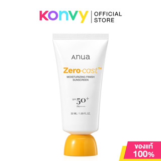 ANUA Zero-Cast Moisturizing Finish Sunscreen SPF50+ PA++++ 5…