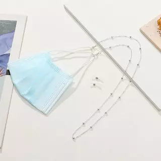 FLTH แฟชั่นแว่นตาโลหะลูกปัดแว่นตาโซ่สาวฤดูร้อนลูกปัด Hangs หน้ากากสายคล้อง Handmade สร้อยคอแว่นตากันแดด Lanyard FLTH