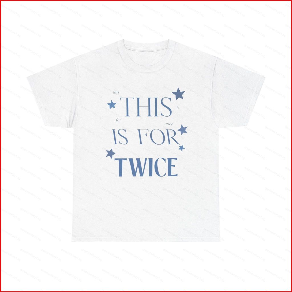 เสื้อยืด GC1 TWICE ปี 2026 ออกแบบโดย Jihyo และ Sana