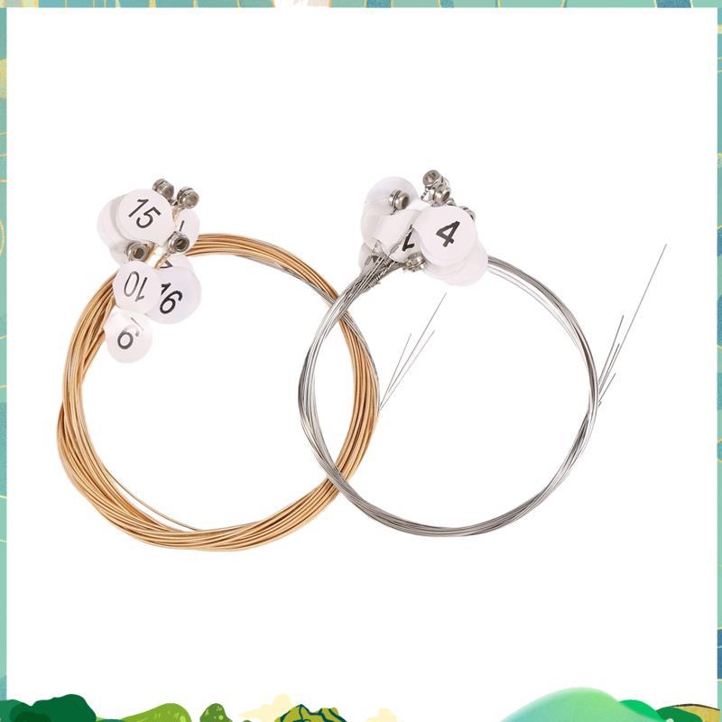 16 ชิ้น/เซ็ต Lyre Harp Strings สําหรับ 16-String Lyre Harp Neccessaries Strings Aecess