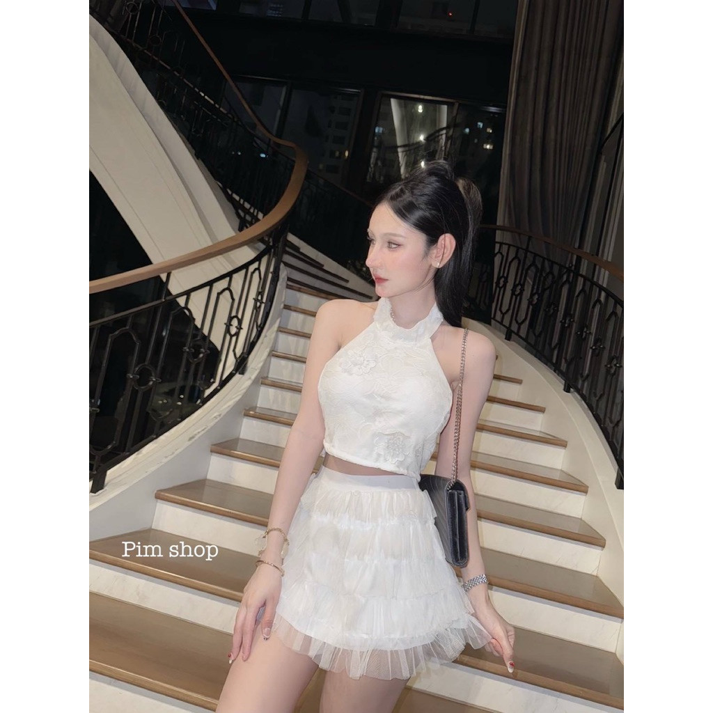 #by2a 💕❤️ꫛꫀꪝ  c o ll e c t i o n ✨💕  ลุคนี่  สวยไม่ไหวแล้ววว ผ้าลูกไม้ นำเข้าา   คอลใหม่สไตล์สาวโคเร