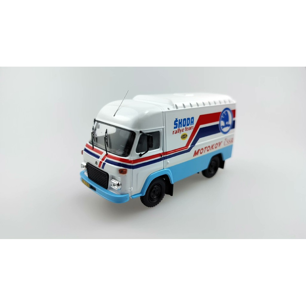 [สต๊อกพร้อม] ixo 1/43 AVIA A21F Assistance Rac276 1985 Support Skoda Rally Team Alloy Car Model Tran