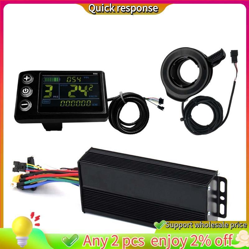 ควบคุมEBIKEแบบไซน์เวฟ 40A สำหรับ36V/48V/52V มีหน้าจอLCDและรองรับมอเตอร์2000W