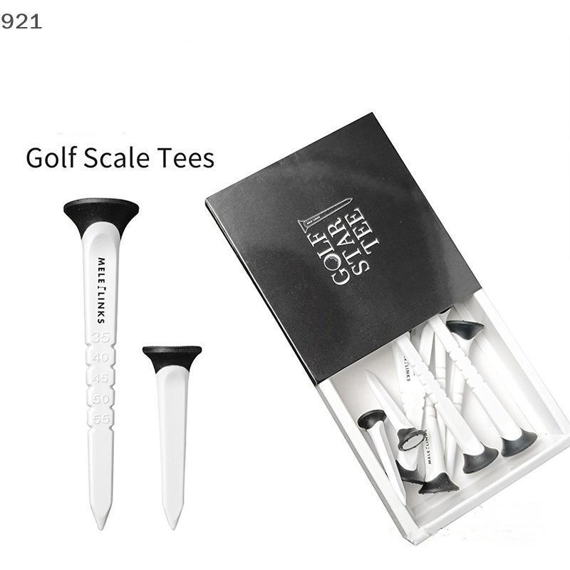 Nuannuaa 12 ชิ้น 45/79 มม.G Golf Scale Tees พลาสติก Golf Tees ออกแบบเพิ่มเติม Golf Shot Distance และ