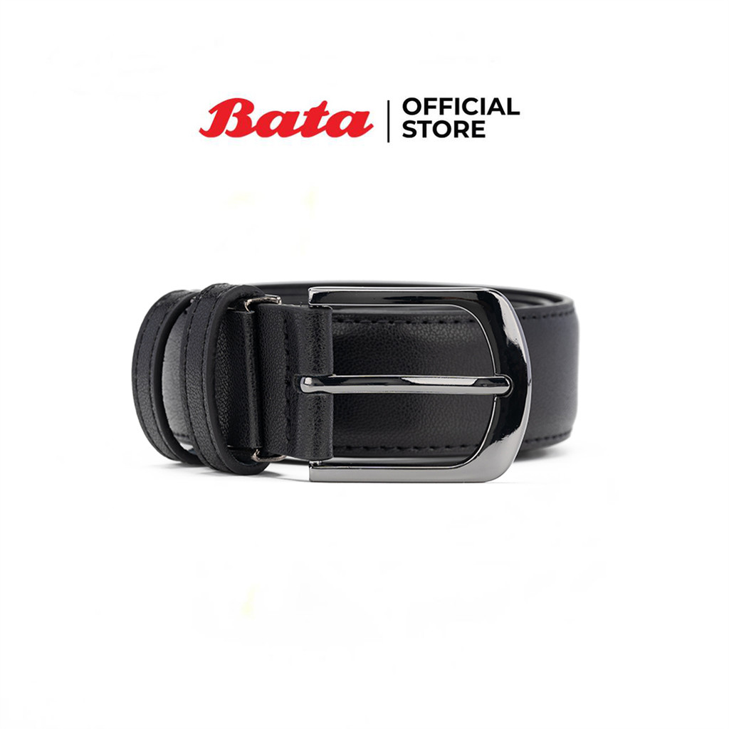 Bata حزام رجالي ELLIS-PIN ‏110 سم — أسود — صورة 2
