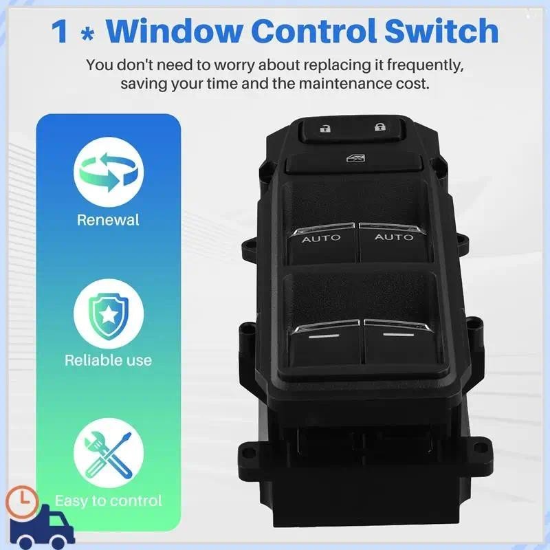 ทนทานสวิทช์กระจกไฟฟ้าควบคุมควบคุมกระจกสวิทช์กระจกสําหรับ Honda Crown Road URV 35750-THA-H51