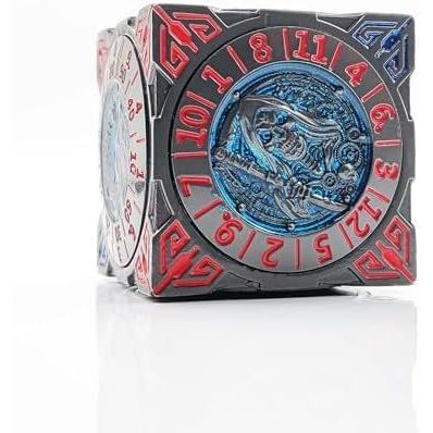 ตลก DND Spinner Dice ,Spinner 7-in-1 หมุนโลหะ D&D D D Dice Set Fidget Adult with 3D Relief Design Po