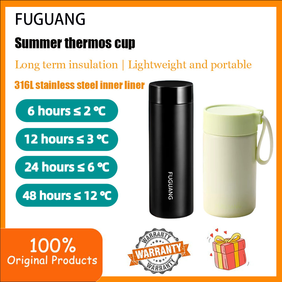 Fuguang WFZ1138-480-02 Intelligent insulated cup, large capacity tea cup, 316L stainless steel porta